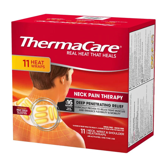 ThermaCare 颈部、手腕与肩部热敷贴(11片装)