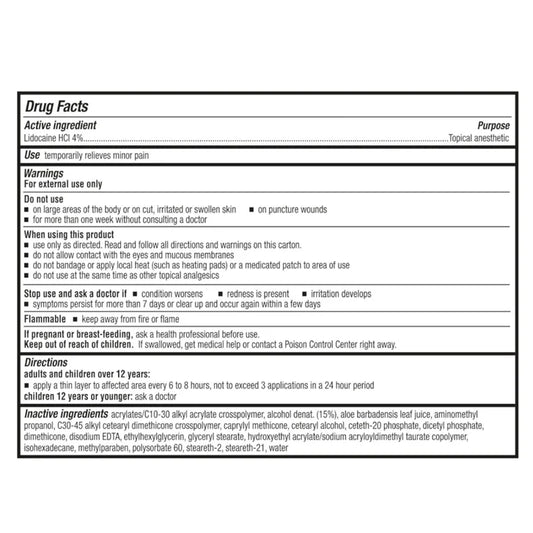Aspercreme 强效4%利多卡因止痛滚珠液(2支装)