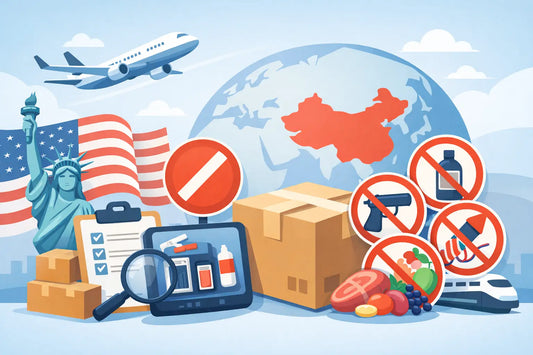 美国包裹邮寄回国禁运物品有哪些