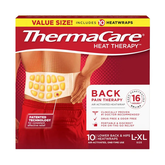 ThermaCare 腰部与髋部热敷贴 L/XL号（10片装）