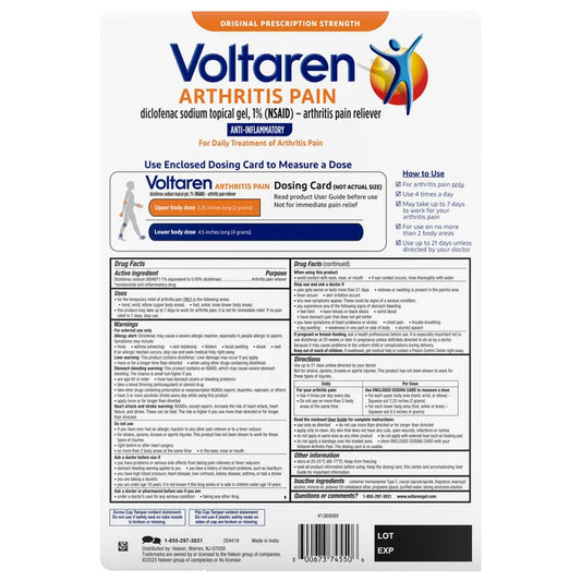 Voltaren 关节止痛凝胶 12.34盎司