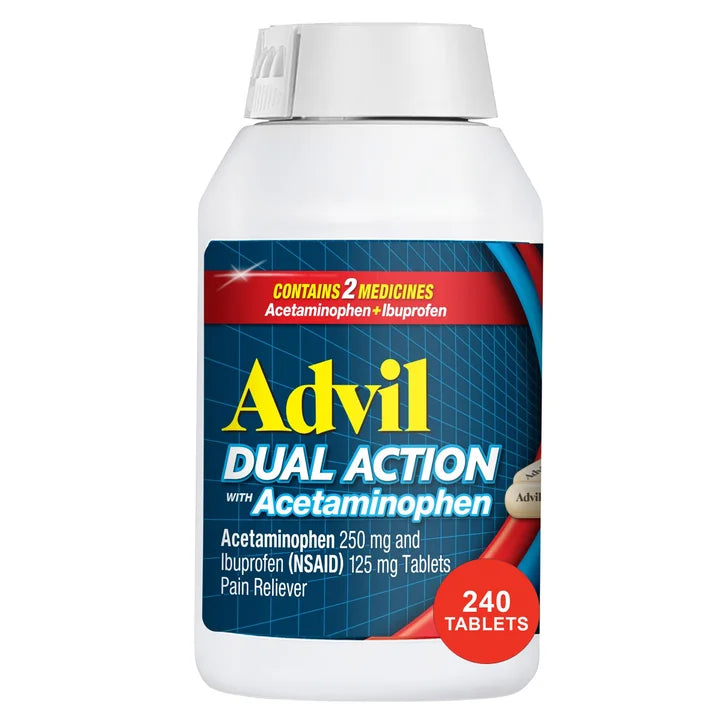 Advil 双效止痛片（含对乙酰氨基酚）250毫克（240片装）