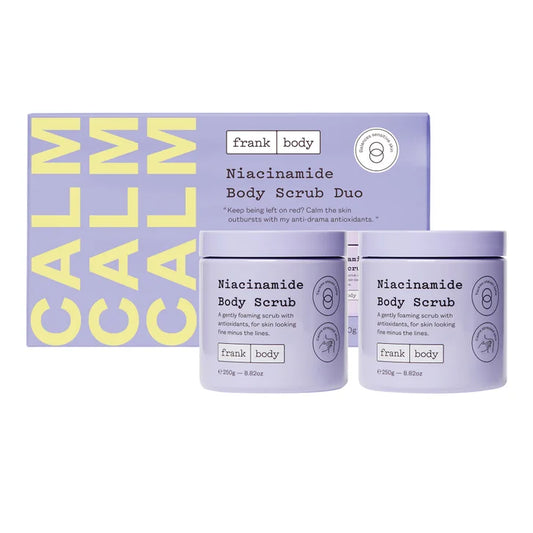 frank body 烟酰胺身体磨砂膏 8.82液体盎司（2瓶装）