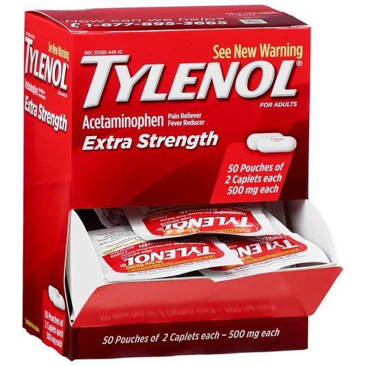 Tylenol 泰诺 加强型对乙酰氨基酚止痛片 100粒装（分配盒装）