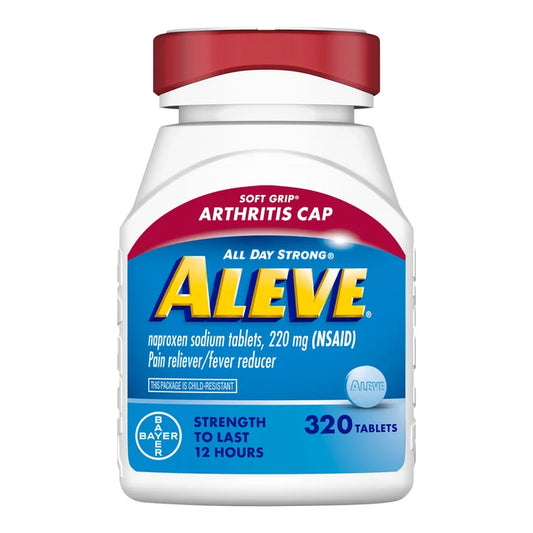 Aleve 萘普生钠 220毫克 关节炎易开盖止痛退烧片（320片）