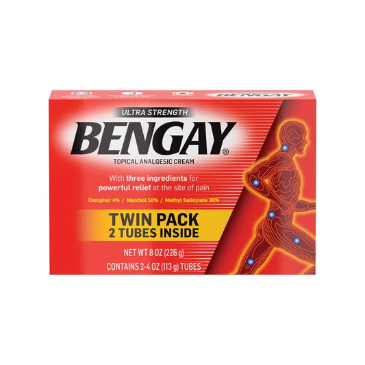 BENGAY 强效止痛外用乳膏（清爽不油腻配方，8盎司）