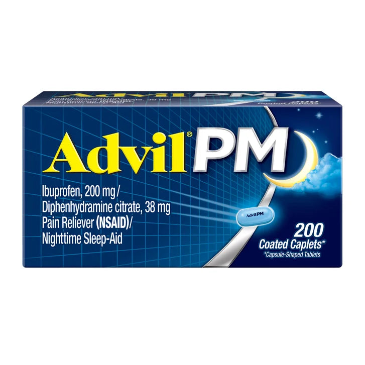 Advil PM 夜间止痛助眠片（200片）