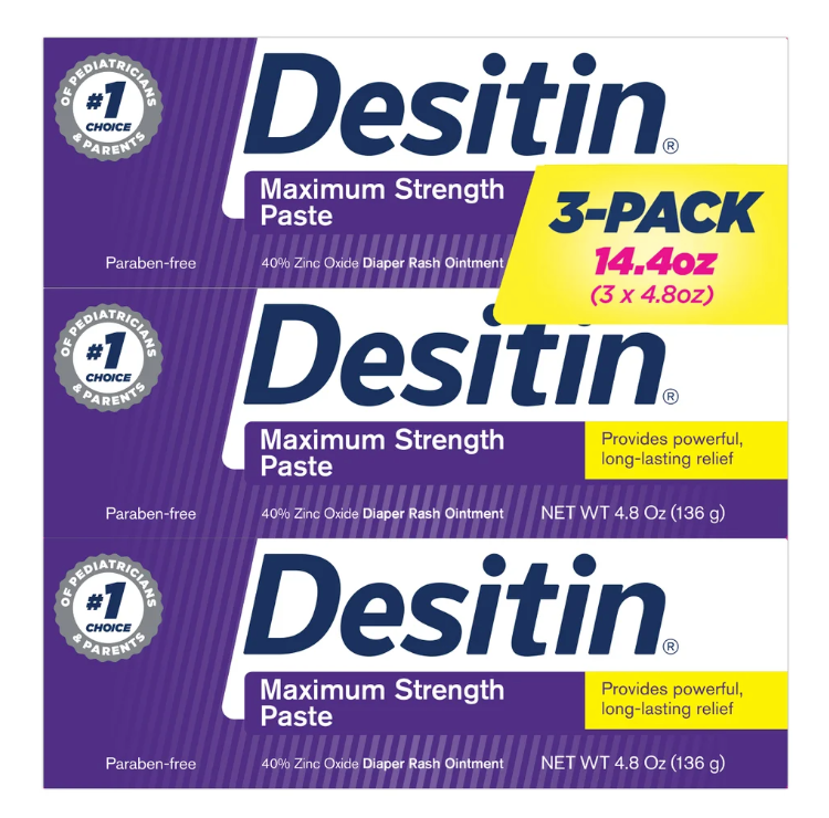 Desitin 婴儿特效加强型护臀霜（40% 氧化锌）14.4盎司