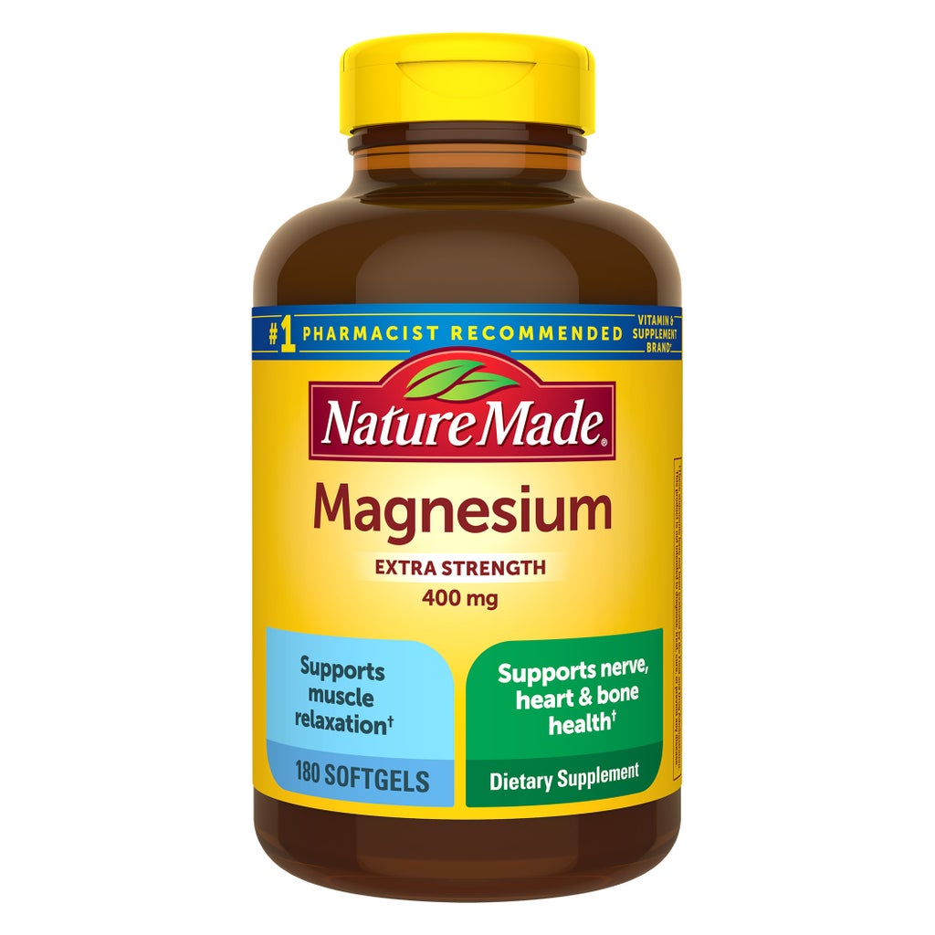 Nature Made 加强型镁胶囊 400毫克（180粒软胶囊）